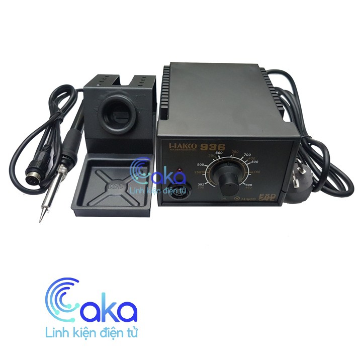 Trạm hàn Hakko 936 60W, Trạm hàn điều chỉnh nhiệt độ để bàn giá tốt