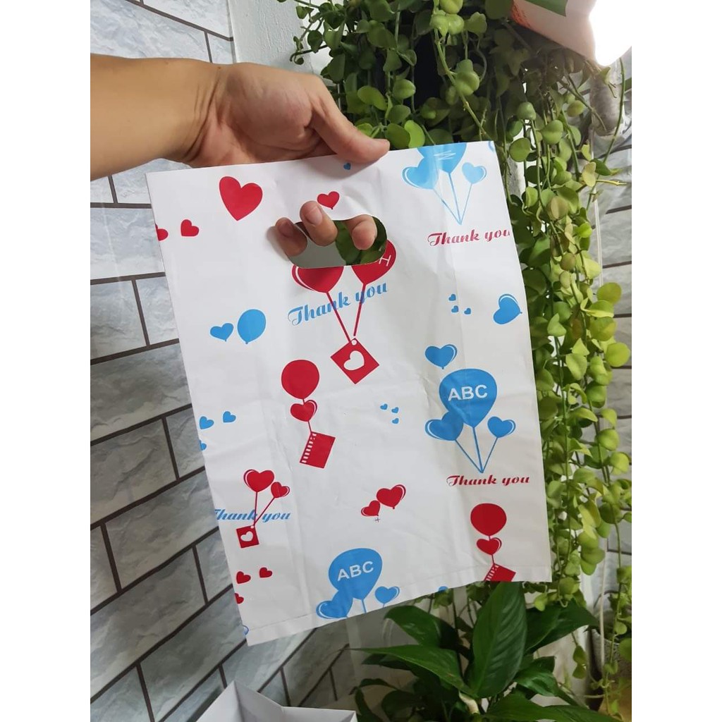 Túi xốp in hình sẵn. Giao mẫu ngẫu nhiên
