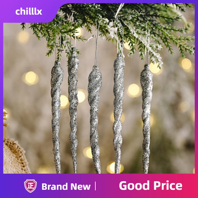 【chilllx】Christmas Decorations Icicle Pendant Christmas Tree Decoration