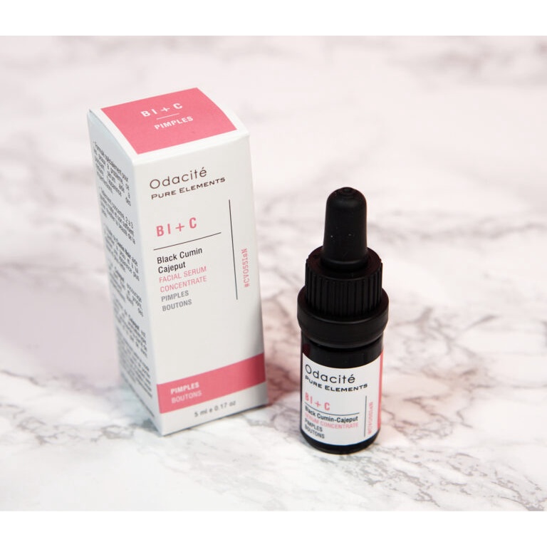 Odacite serum thì là đen tinh dầu tràm 36$ giảm mụn, thâm BL+C PIMPLES Black Cumin + Cajeput Boxycharm