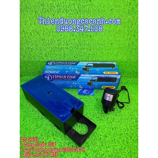 Bộ Máng Và Máy Bơm Lọc Nước Hồ Cá VIPSUN VS-9800