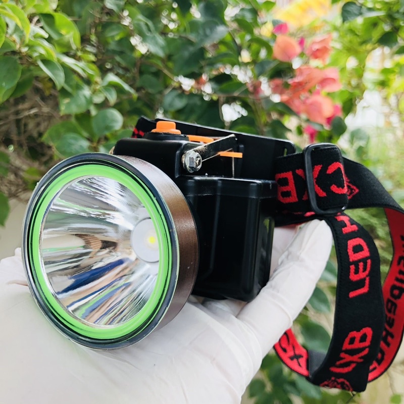 Đèn Đội Đầu Siêu Sáng 4 Chế Độ CXB-X5 60W Pin 15h, Đi Lặn, Đi Mỏ