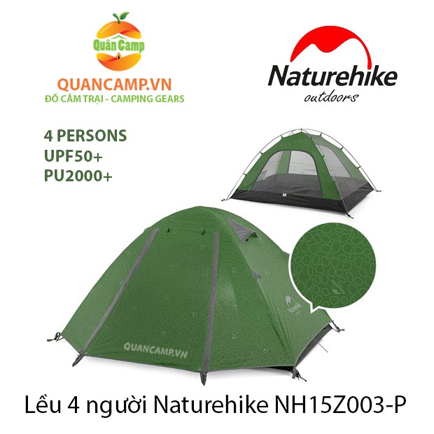 Lều 4 người Naturehike NH15Z003-P