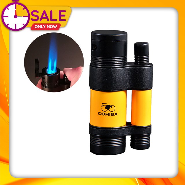 { HOT } 𝐇𝐨̣̂𝐩 𝐐𝐮𝐞̣𝐭 𝐁𝐚̣̂𝐭 𝐋𝐮̛̉𝐚 Khò 3 Tia Kiêm Đục COB127 Đẹp Độc Lạ Lửa Khò Mạnh Mẽ - Dùng g.a Cao Cấp