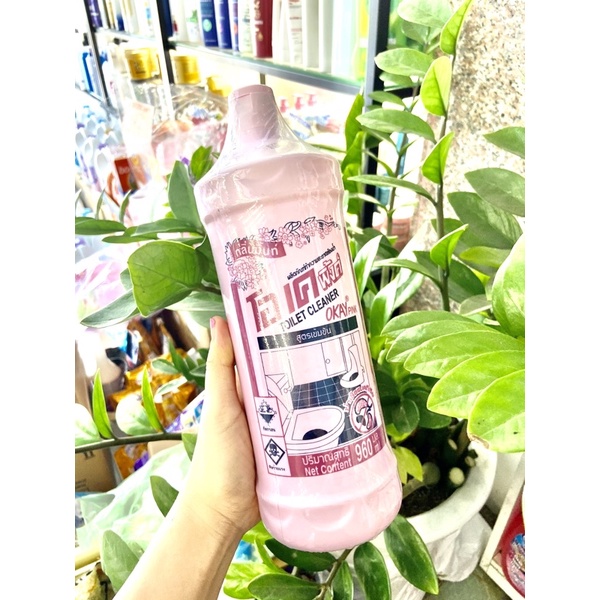 Nước Tẩy Bồn Cầu Toilet Okay Pink 960 ml Thái Lan