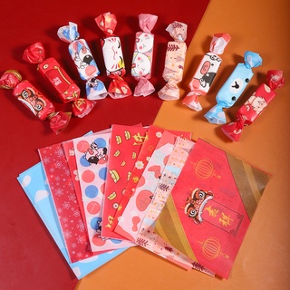 Set 100 giấy bọc kẹo tự làm chống thấm nước xinh xắn