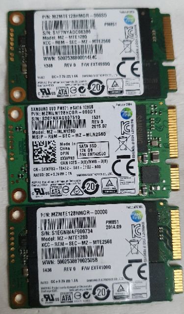 Ổ cứng MSATA Samsung 128Gb dùng cho máy tính xách tay. | BigBuy360 - bigbuy360.vn