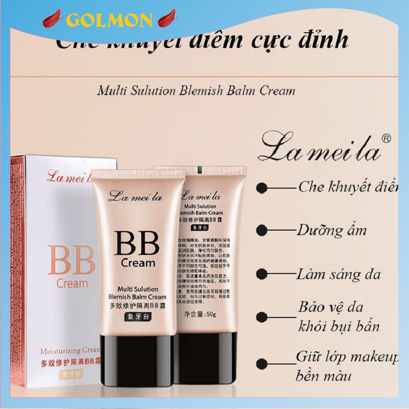 Bộ trang điểm đầy đủ LAMEILA 7 món Kem BB+Phấn phủ+Phấn mắt+Mascara+Chì kẻ mày+Bút dạ kẻ mắt+Son kem | BigBuy360 - bigbuy360.vn