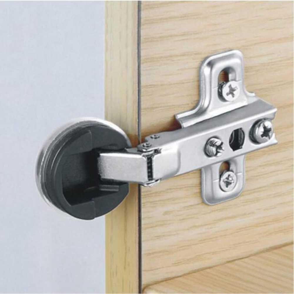 Set 2 Bản Lề Cửa Kính Nội Thất Không Đục Lỗ