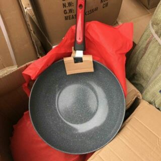 Xả kho thanh lý chảo vân đá sâu lòng phi 32cm,đun được mọi loại bếp