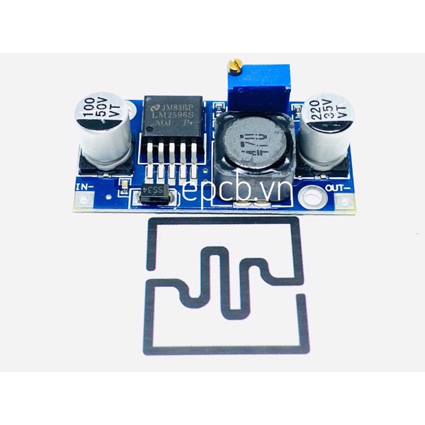 Mạch Giảm Áp DC-DC LM2596 3A