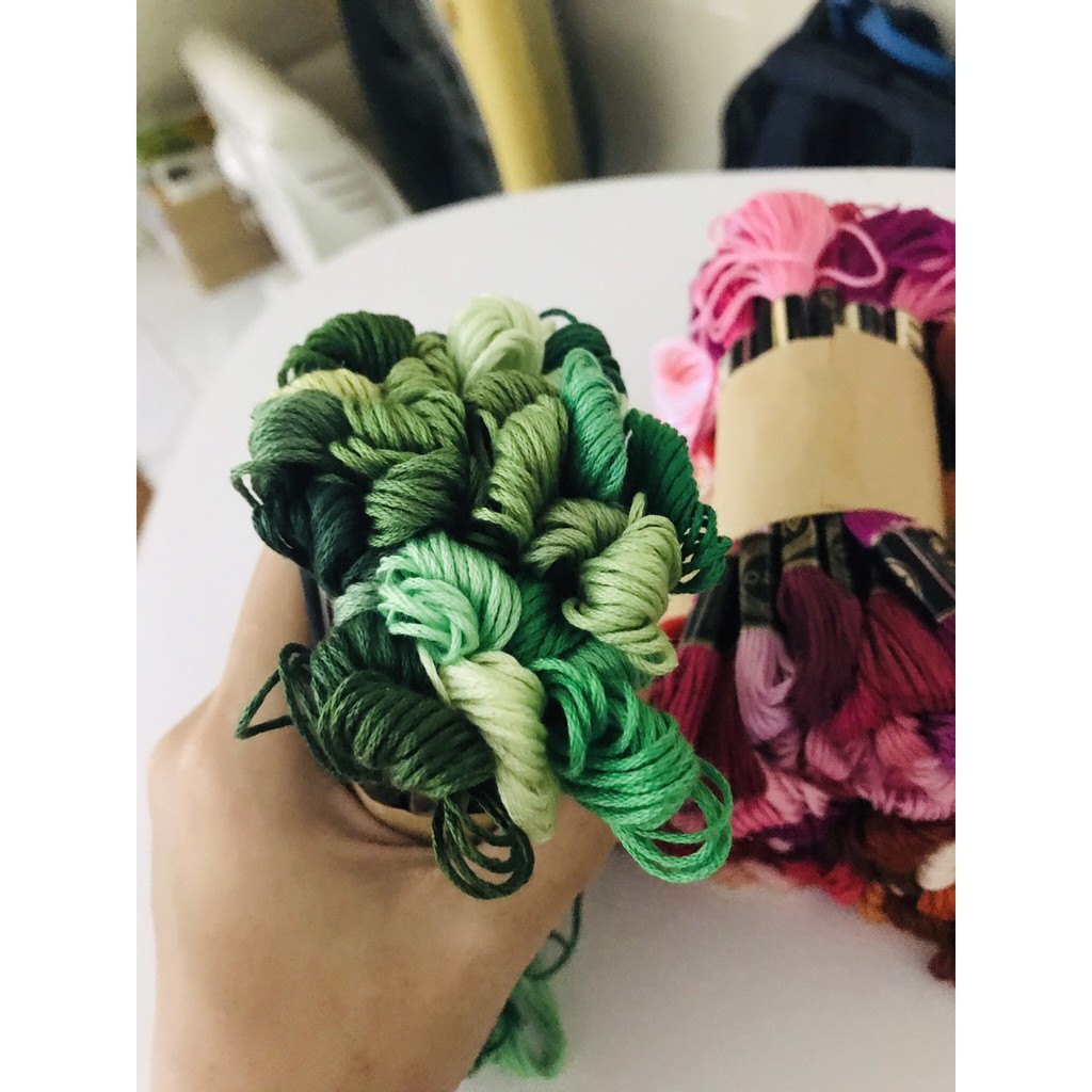 Comboo set full 447 màu chỉ Airo cao cấp chính hãng