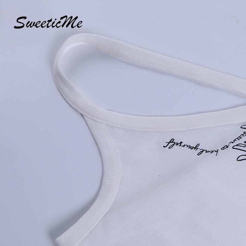 Áo Hai Dây Thêu Chữ Gợi Cảm Cho Nữ 2021 | BigBuy360 - bigbuy360.vn