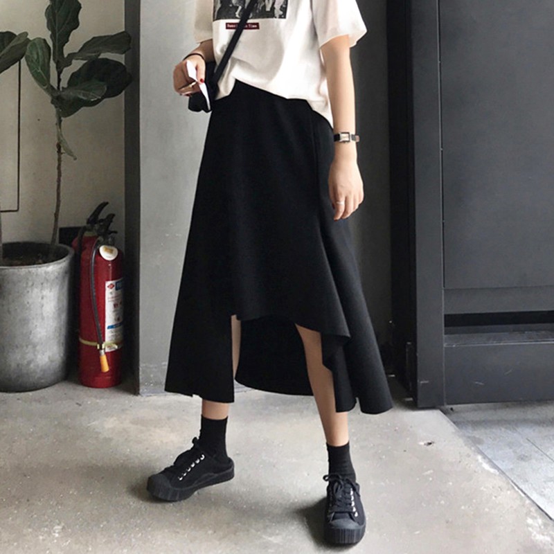 Chân váy dài lưng cao thiết kế độc đáo cho nữ | BigBuy360 - bigbuy360.vn