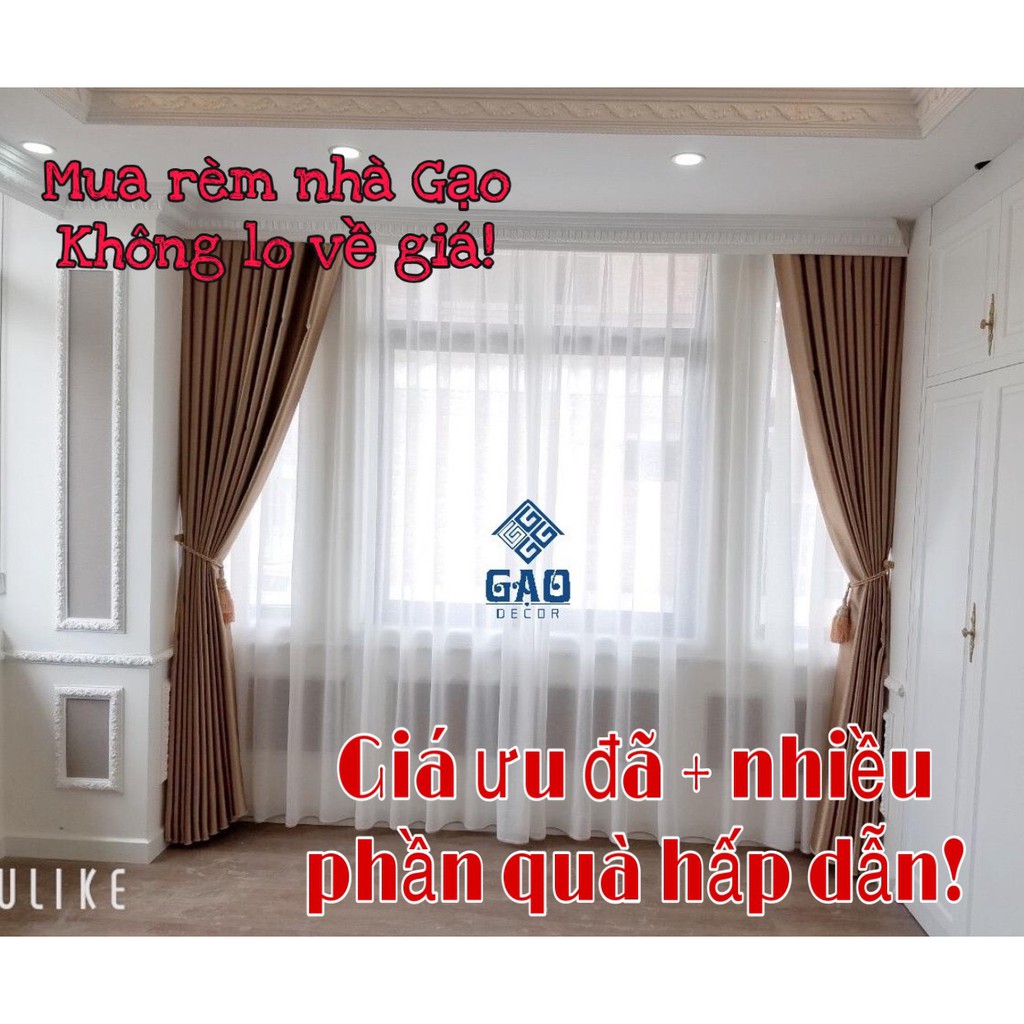 Rèm vải cản sáng, che nắng, nhận may theo kích thước
