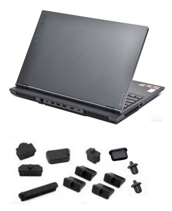 Nắp Đậy Cổng Sạc Bằng Silicone Cho Lenovo Legion 5 15 / Legion 5 pro 2021 Gen 6 Slim 7i 7 S7i 15 2021 Y540 Legion 5 5i 17 Y740