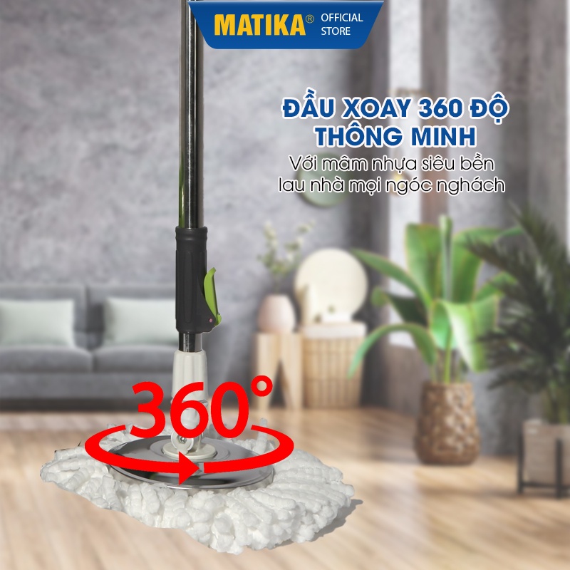 Bộ cây lau nhà MATIKA MTK-92