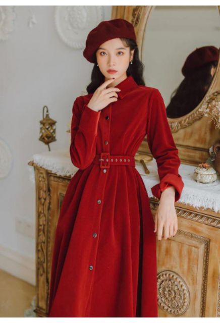 VÁY  NHUNG CAO CẤP