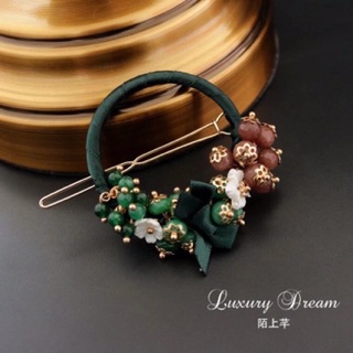 Kẹp tóc nửa đầu handmade