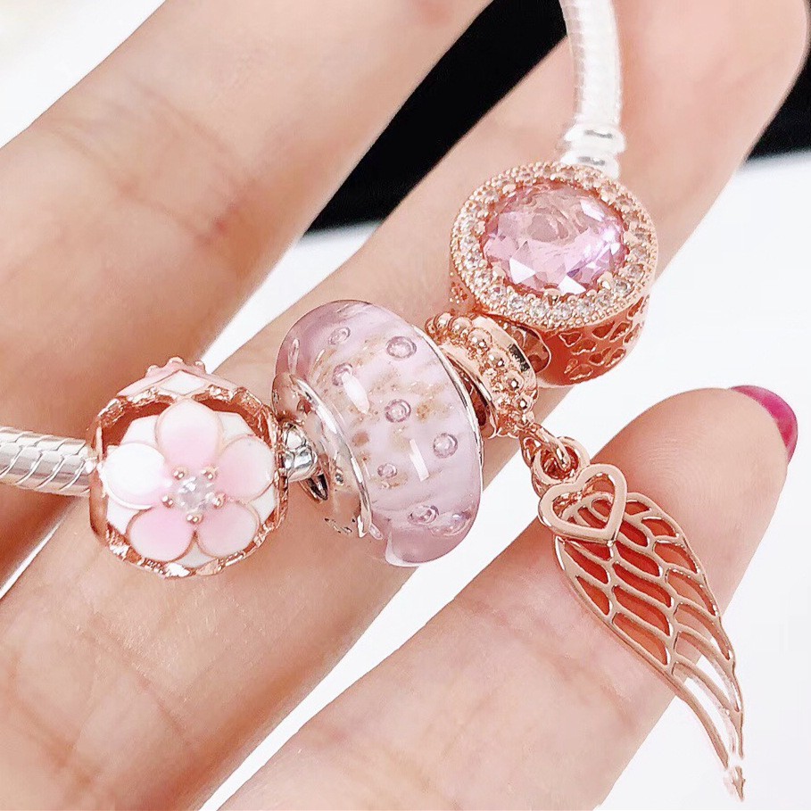 Vòng Bạc S925 ALE Cao Cấp - Vòng Charm Bạc Chuẩn S925 - Mã sản phẩm VONGBAC_DN186