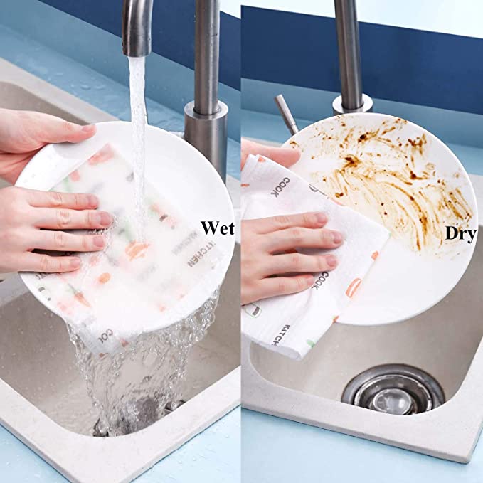 Cuộn Giấy Lau/ Móc Treo Đa Năng Có Thể Tái Sử Dụng Tiện Dụng