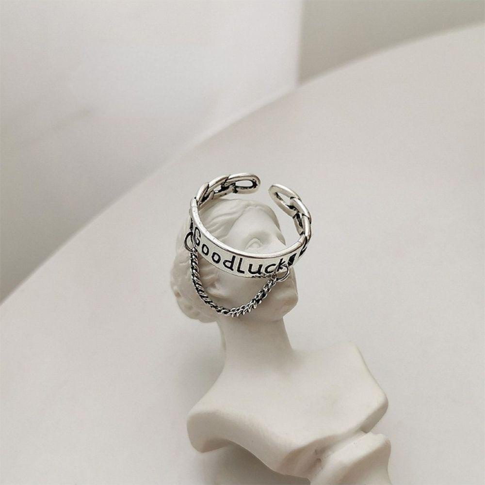 Nhẫn Hở Thời Trang Dành Cho Nam Nữ|Nhẫn Hình Lông Vũ Phong Cách Hiphop Hàn Quốc