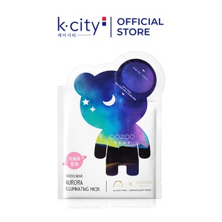 Mặt Nạ Dưỡng Da Hàn Quốc Tinh Chất Tươi Tai Gấu THE OOZOO Aurora Illuminating