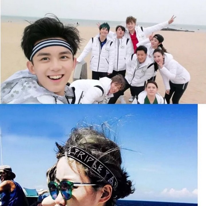 Headband thể thao băng đô tfboys thiên tỷ phong cách, cá tính