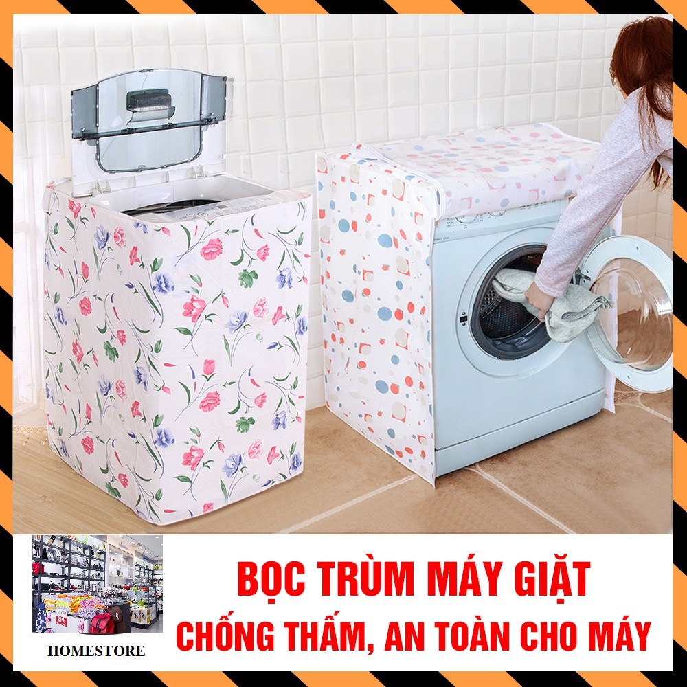 Áo Trùm Máy Giặt Chống Thấm Chống Rách