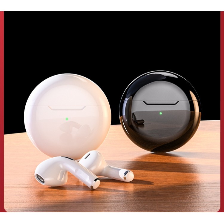 Tai Nghe Pro 6 Tai Nghe Bluetooth Không Dây Pro6 Dùng cho Cả Androi và Ios Nghe Nhạc Cực Hay. Bảo Hành 12 tháng