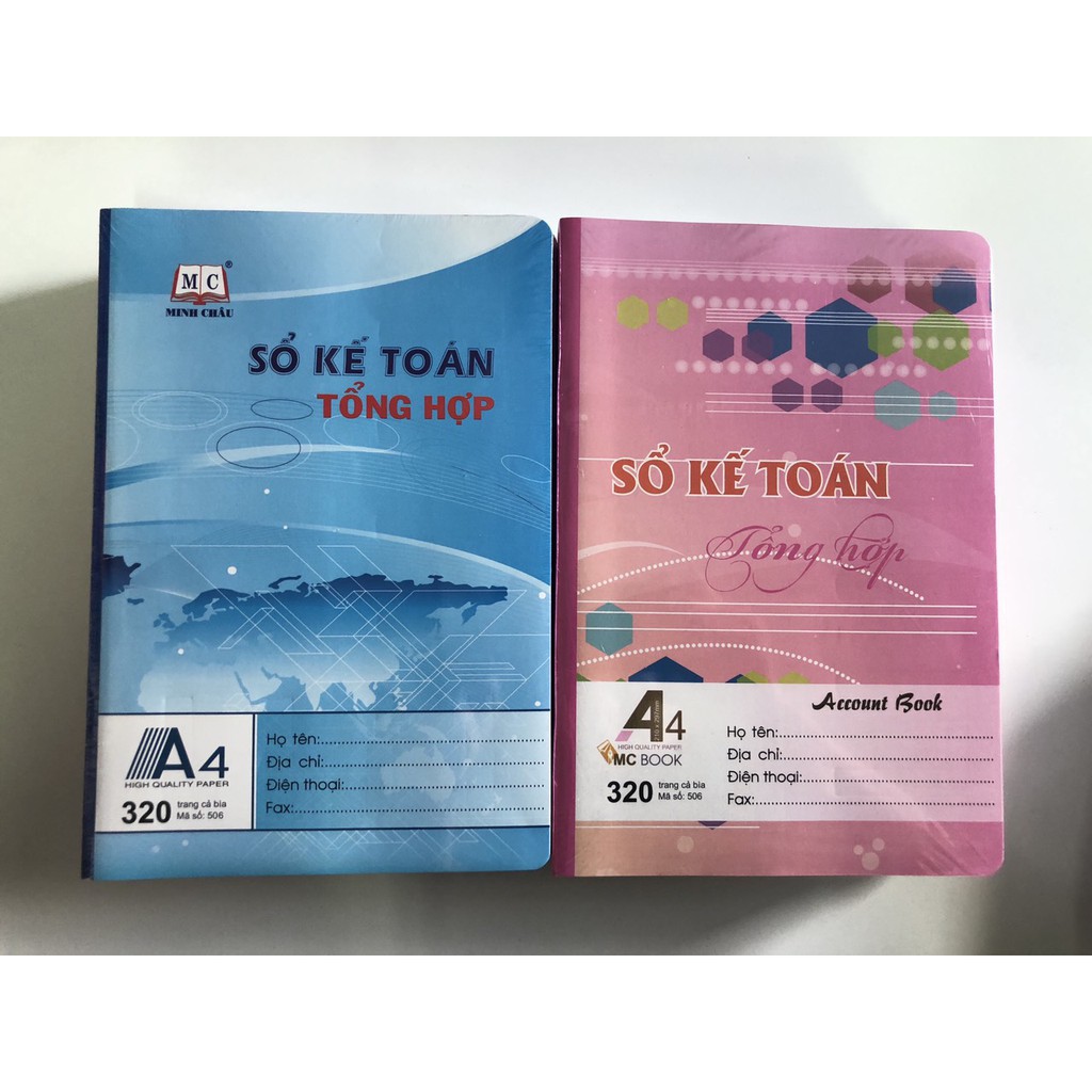 Sổ kế toán 300 trang