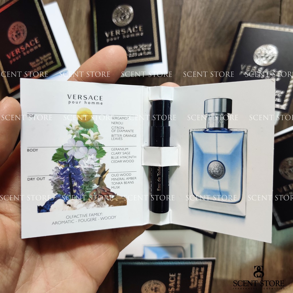 Scentstorevn - Vial chính hãng nước hoa Versace Pour homme [1ml] | BigBuy360 - bigbuy360.vn