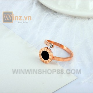 Nhẫn titan số la mã n277 - winz.vn
