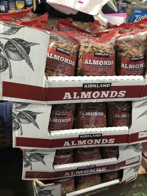 Hạt hạnh nhân Kirkland không muối 1.36kg của Mỹ | BigBuy360 - bigbuy360.vn