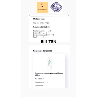 TẨY TRANG ENDOCARE 400ML (bản TBN)