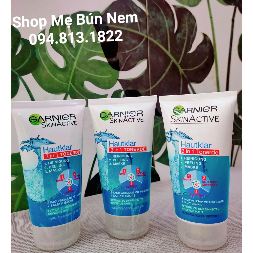 Sữa rửa mặt Garnier 3 trong 1