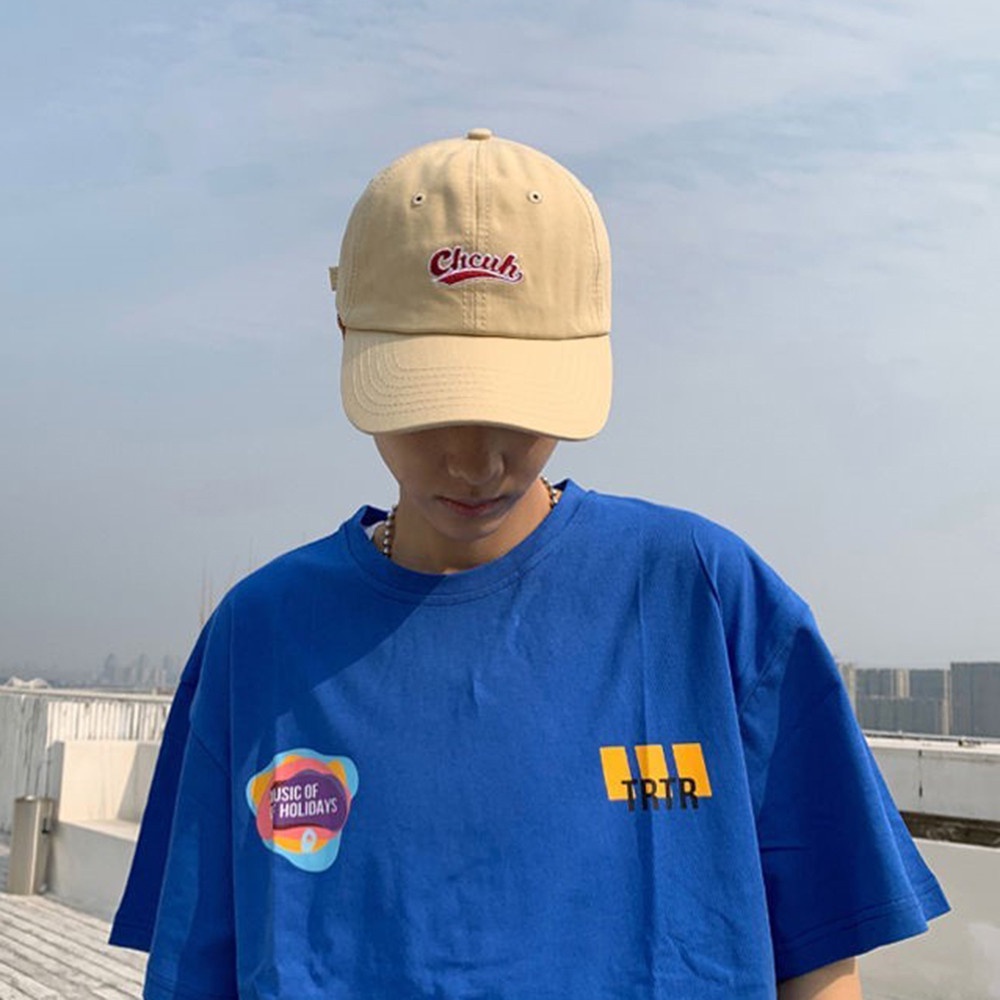 Mũ Lưỡi Trai Thêu Họa Tiết Màu Sắc Ngọt Ngào Phong Cách Nhật Bản Thời Trang Mùa Hè Cho Nam Và Nữ