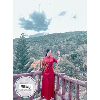 Set đồ lam bigsize thêu hoa siêu xinh