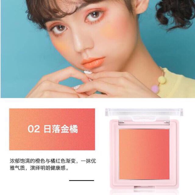 MÁ HỒNG LOANG HỘP VUÔNG CDE Ombre Blush