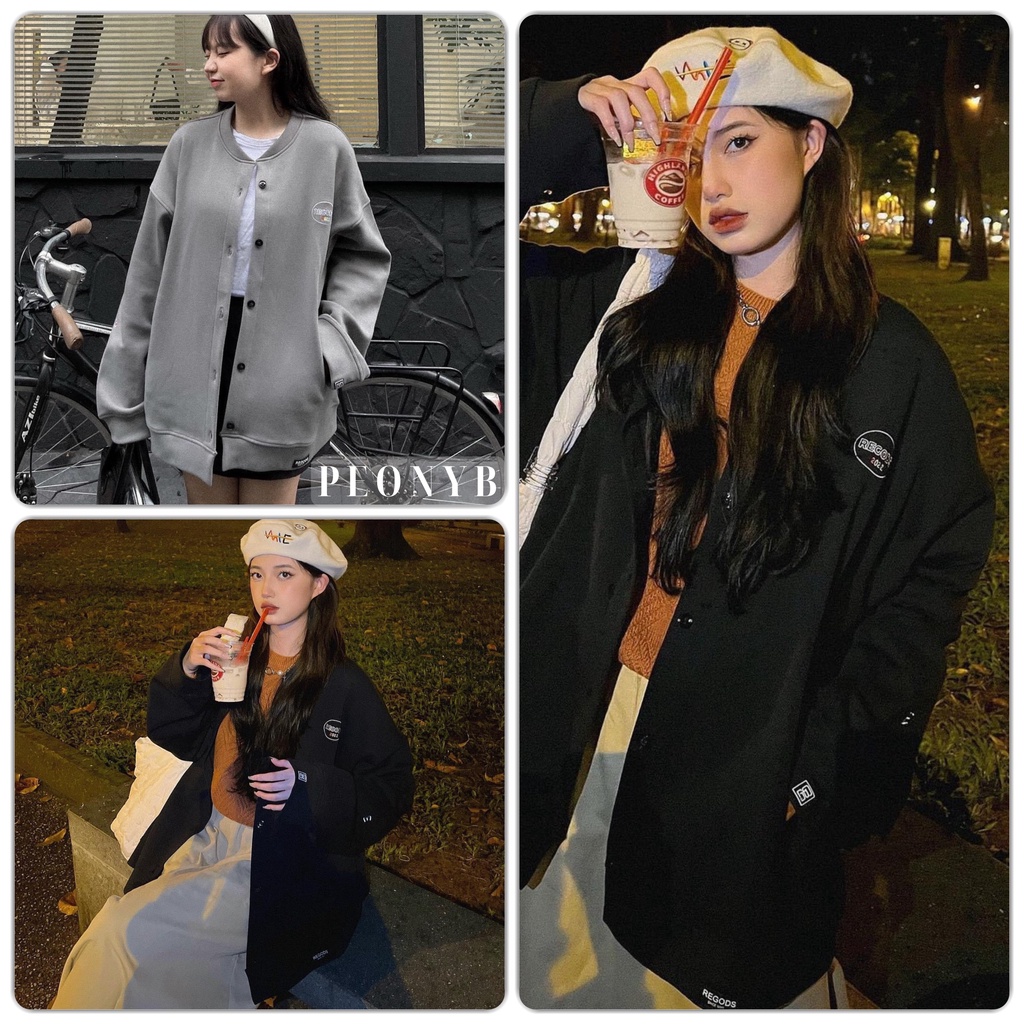 [FREESHIP ĐƠN TỪ 50K] Áo khoác cardigan logo Recose Unisex nam nữ
