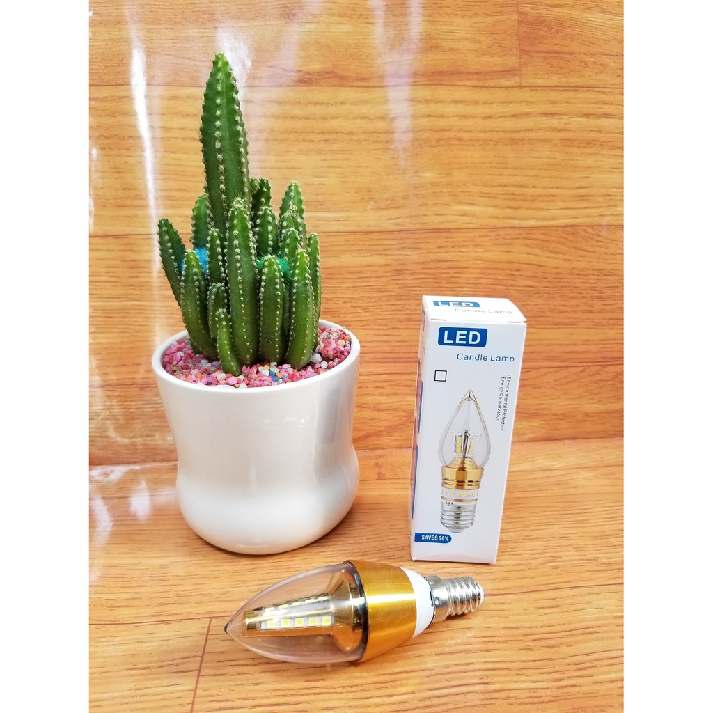 10 Bóng đèn Led nến 5w quả nhót đuôi E14 Posson LCP-5E14x | BigBuy360 - bigbuy360.vn