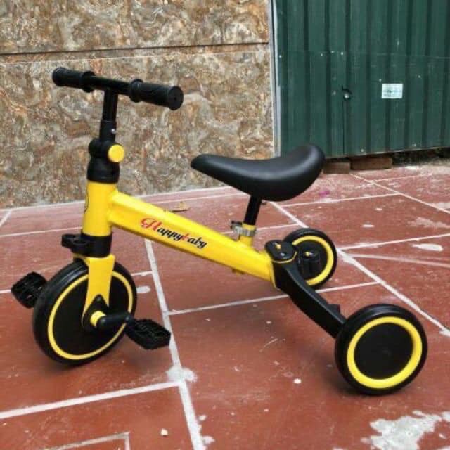 Xe Chòi Chân, Thăng Bằng Có Bàn Đạp 3in1 , đạp 3 in 1,xe chòi 3 in 1 happy Dành Bé Từ 1 Đến 5. Tặng Chuông Tuổi