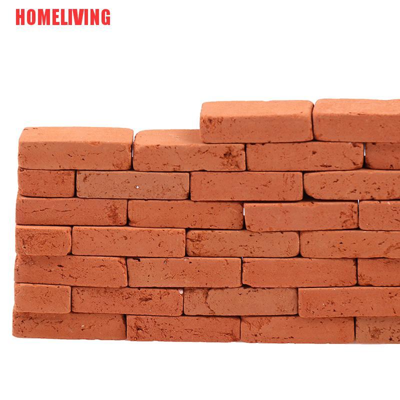 [HOMELIVING] Set 50 Mô Hình Gạch Mô Phỏng Phong Cảnh Tỉ Lệ 1 / 16 Để Bàn Trang Trí diy