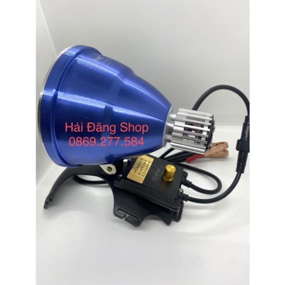 Đèn pin đội đầu kẹp bìnhP159 9v-80V👉 Sáng Nhất Việt Nam👉  chuyên dụng đi soi nấm mối đi biển 1500W