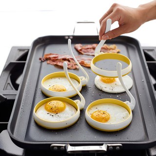 2 Khuôn chiên trứng ốp không dính tiện dụng