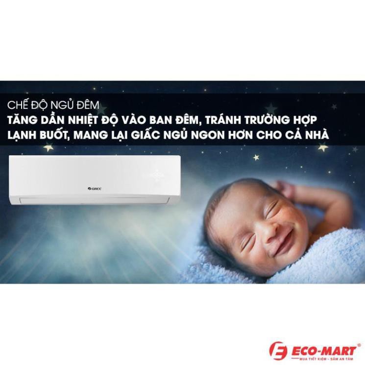 [Miễn phí vận chuyển tại Hà Nội]  Máy lạnh, Điều hòa Gree 18000BTU 1 chiều GWC18KD-K6N0C4(I/O) 2HP