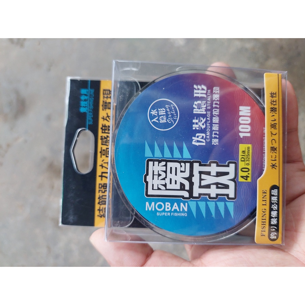 Cước câu cá tàng hình 100m siêu khỏe