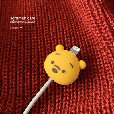 Vỏ kẹp cuốn bảo vệ dây cáp âm thanh/dây cáp sạc tai nghe hình động vật hoạt hình dành cho iPhone/Android | BigBuy360 - bigbuy360.vn