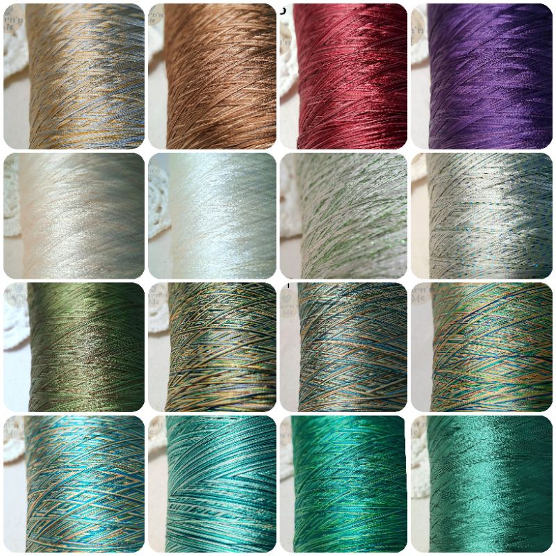 Set cuộn Sợi rayon chập ~ 0.8mm