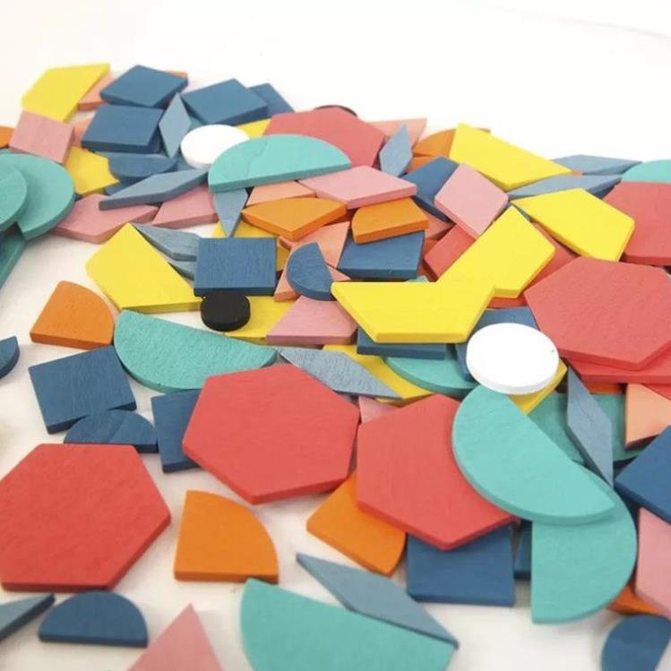 BỘ GHÉP HÌNH MONTESSORI 180 MIẾNG GHÉP CHO BÉ THẢ SỨC SÁNG TẠO  5.0